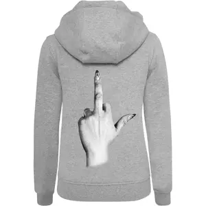 Sweatshirt à capuche femme Miss Tee I Don't Give A image-1