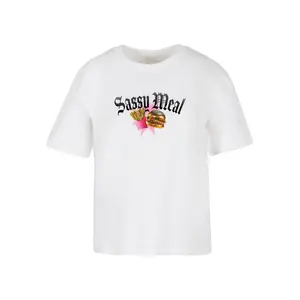 T-shirt femme Miss Tee Sassy Meal image-0