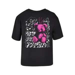 T-shirt da donna Miss Tee Cute But Psycho image-1