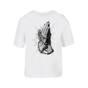 T-Shirt Miss Tee Praying Hands image-1
