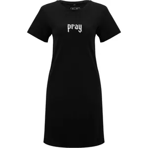Robe t-shirt femme Miss Tee Praying Hands image-0