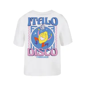 Camiseta de mujer Miss Tee Italo Disco image-1