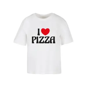 Women's T-shirt Miss Tee Pizza Love image-0