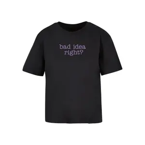 T-shirt femme Miss Tee Bad Idea image-0