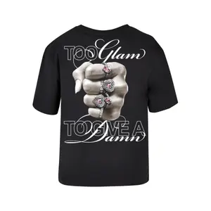 T-shirt femme Miss Tee Give A Damn image-1