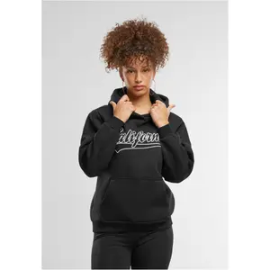 Women's hooded sweatshirt Miss Tee California Fluffy image-1