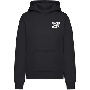 Women's fluffy hoodie Miss Tee Never Look Back image-0