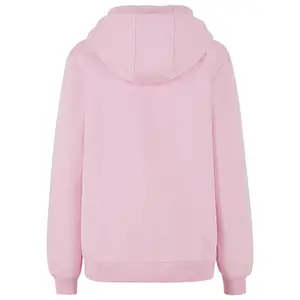 Women's fluffy hoodie Miss Tee Queen Card EMB image-2