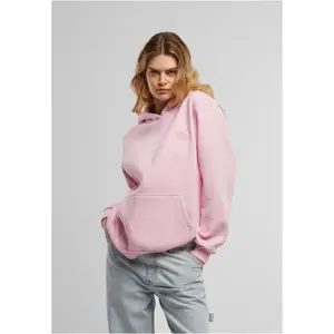 Women's fluffy hoodie Miss Tee Chill Vibes EMB image-1