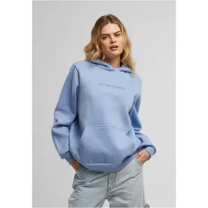 Women's fluffy hoodie Miss Tee Just Another EMB image-1