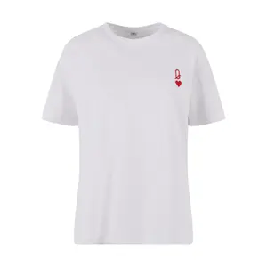Women's T-shirt Miss Tee Queen Card EMB image-0