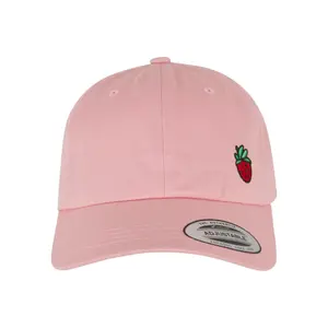 Women's cotton twill baseball cap Miss Tee Strawberry image-1
