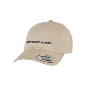 Cascopellino da baseball in twill di cotone donna Miss Tee Dream Believe Achieve image-0