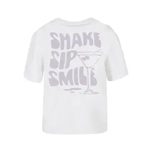 Women's T-shirt Miss Tee Sip Smile image-1