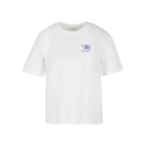 T-shirt da donna Miss Tee Live Slow Seashells