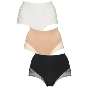 Lace Seamless Briefs Women Missya (x3) image-0