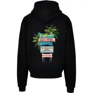Hooded Sweatshirt Mister Tee California Motel image-1