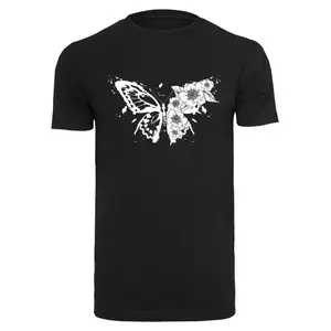 T-shirt Mister Tee Butterfly White image-0