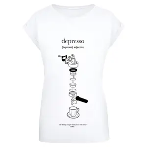 Γυναικείο T-shirt Mister Tee Depresso image-0