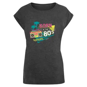 Women's T-shirt Mister Tee Born In The 80´s image-0