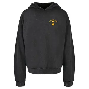 Hooded Sweatshirt Mister Tee Barbossa Acid Washed