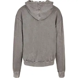 Hooded Sweatshirt Mister Tee Moth Acid Washed image-1