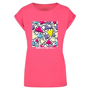Γυναικείο T-shirt Mister Tee Geometric Retro Extended image-0