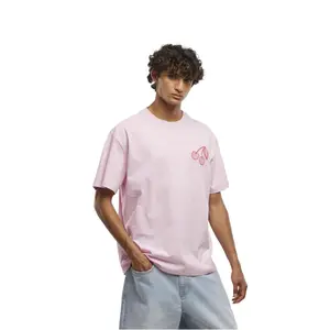 Oversized T-shirt Mister Tee Pink Cherries image-1