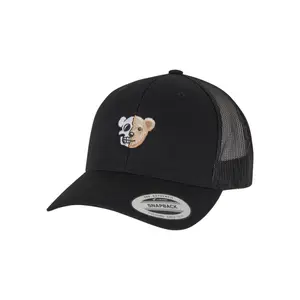 Baseball cap Mister Tee Skull Bear Wooly image-0