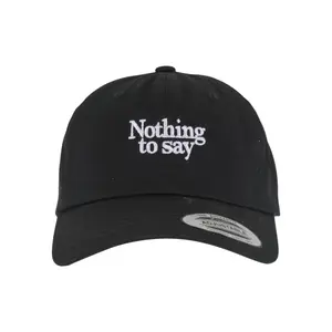 Baseball cap Mister Tee Nothing To Say Wooly image-1