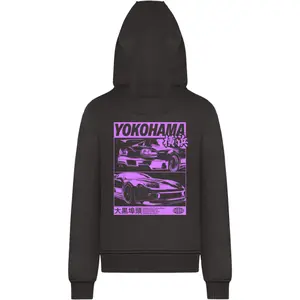 Women's hooded sweatshirt Mister Tee Yokohama Race image-1