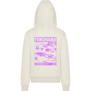 Women's hooded sweatshirt Mister Tee Yokohama Race image-1