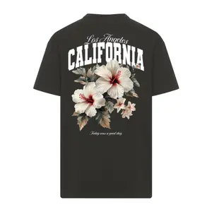 Women's T-shirt Mister Tee California Hibiskus image-1