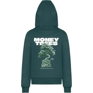 Women's hooded sweatshirt Mister Tee Money Trees image-1