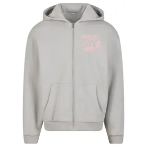 Sweatshirt med hætte og lynlås Mister Tee Tokyo City Life