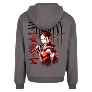 Sweatshirt med huva och dragkedja Mister Tee I Am Destiny Fluffy image-1