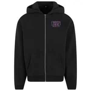Sweatshirt com capuz e fecho de correr Mister Tee Chosen To Defend Fluffy