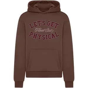 Hooded sweatshirt Mister Tee Let's Get Physical Fluffy image-0