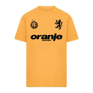 T-shirt oversize spesso Mister Tee Oranje Boven image-0