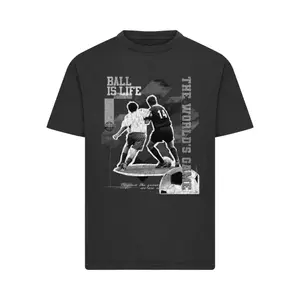 T-shirt Mister Tee Ball Is Life Vintage Heavy Loose image-0
