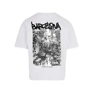 Oversized T-shirt Mister Tee La Rambla Storeopening image-1
