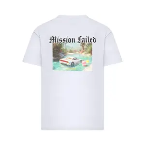 Oversized T-shirt Mister Tee Mission Failed image-1