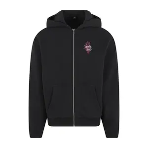 Φόρμα με κουκούλα και φερμουάρ Mister Tee Urban Bloom Fluffy image-0