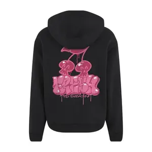 Zip-up hoodie Mister Tee Fresh to Death Cherries image-2