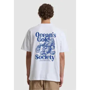 Oversized T-shirt Mister Tee Oceans Gold image-3