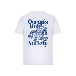 Oversized T-shirt Mister Tee Oceans Gold image-2