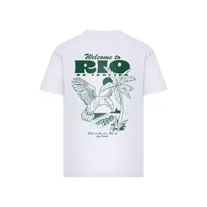 Oversized T-shirt Mister Tee Welcome to Rio image-2