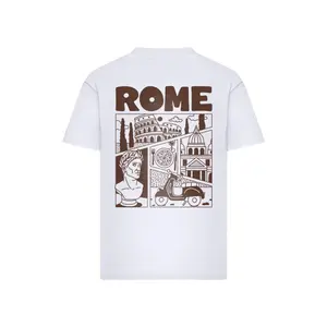 Oversized T-shirt Mister Tee Roman Souvenirs image-2
