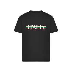 Oversized T-shirt Mister Tee Italia Stripes image-0