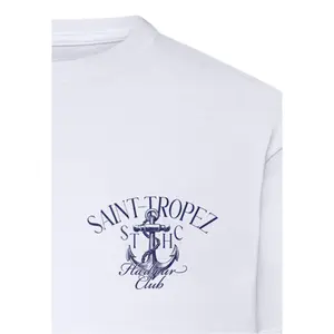 Oversized T-shirt Mister Tee Hotel Saint Tropez image-4